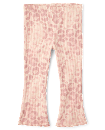 Baby And Toddler Girls Print Flare Leggings