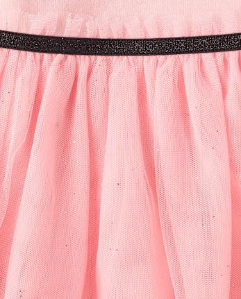 Baby And Toddler Girls Ghost Tutu Dress - PINK SEA SALT