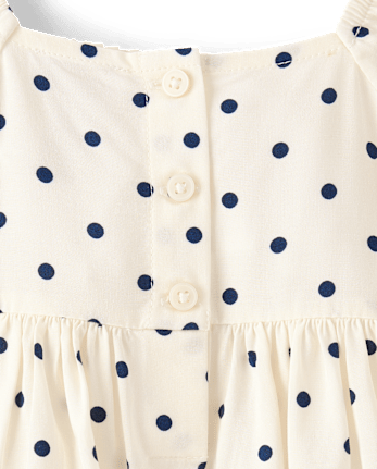 Baby And Toddler Girls Bow Smocked Dress