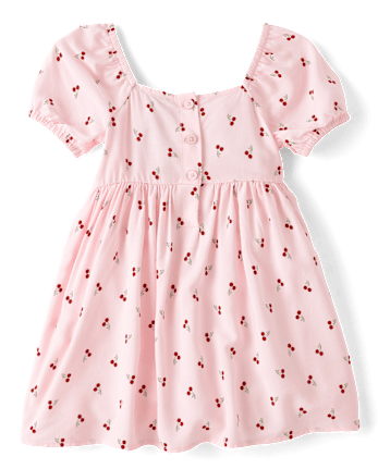 Baby And Toddler Girls Bow Smocked Dress