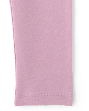 Girls Foldover Leggings - ANTIQUE IRIS CL