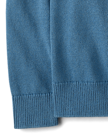 Boys Striped Colorblock Sweater