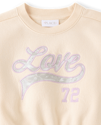 Girls Varsity Premium Fleece Sweatshirt