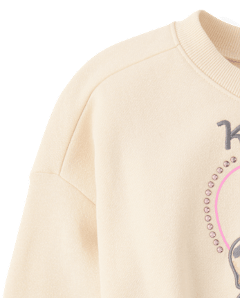 Girls Hello Kitty® And Friends Embellished Premium Fleece Sweatshirt