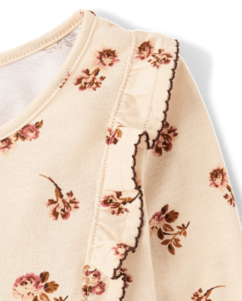 Toddler Girls Floral 2-Piece Outfit Set