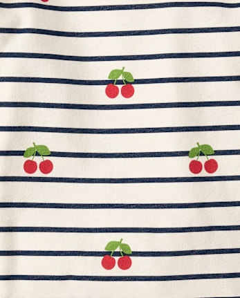 Toddler Girls Cherry Top 4-Pack