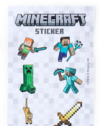 Boys Minecraft™ Shoelaces & Shoe Charm 5-Piece Set