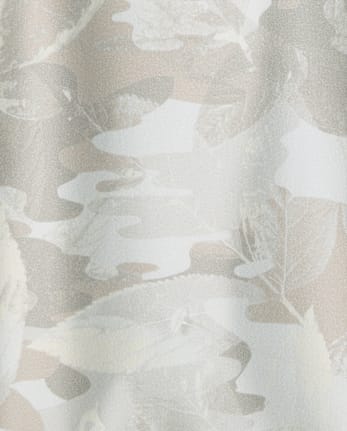 Girls Quick Dry Camo V-Waist Flare Leggings