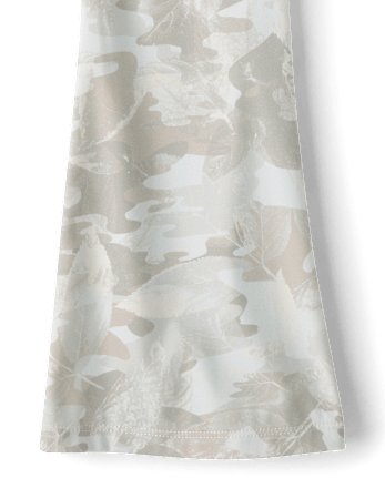 Leggings évasés taille V camouflage pour filles - ICICLE CL