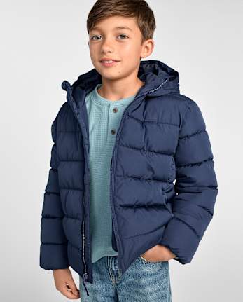 Boys Hooded Puffer Jacket