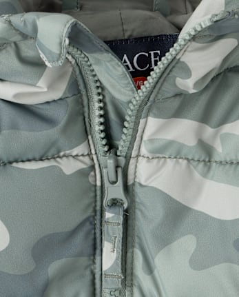 Boys Hooded Puffer Jacket
