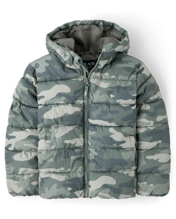 Boys Hooded Puffer Jacket