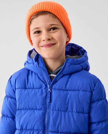 Boys Hooded Puffer Jacket