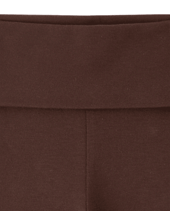 Girls Foldover Capri Leggings