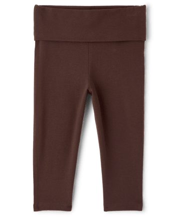Girls Foldover Capri Leggings