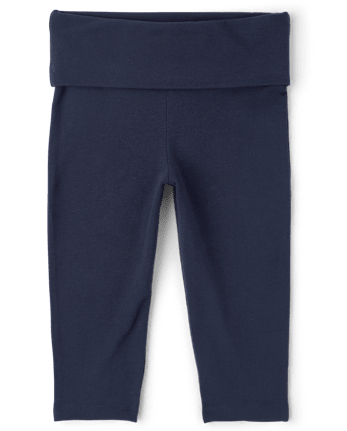 Girls Foldover Capri Leggings
