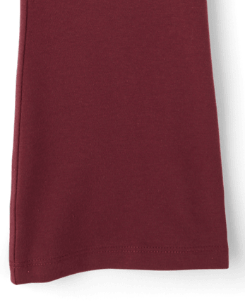 Girls Foldover Flare Leggings