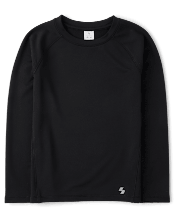 Boys Quick Dry Cozy Active Layering Tee