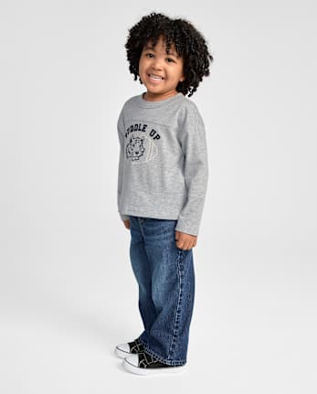 Jeans amples pour bébés et petits garçons