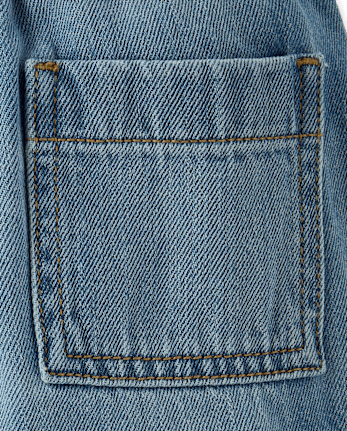 Baby And Toddler Boys Baggy Pull On Cargo Barrel Jeans