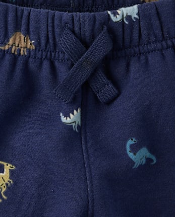 Baby And Toddler Boys Dino Premium Fleece Jogger Pants