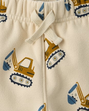 Baby And Toddler Boys Print Premium Fleece Jogger Pants