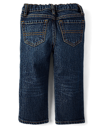 Baby And Toddler Boys Ripped Straight Jeans