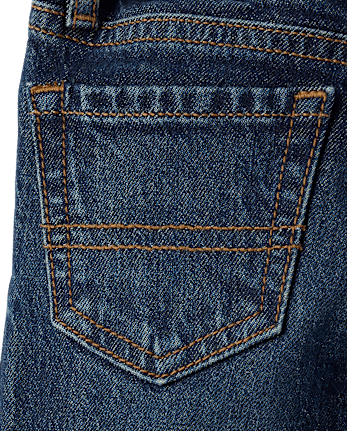 Baby And Toddler Boys Ripped Straight Jeans