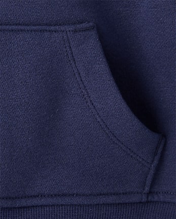 Baby And Toddler Boys Varsity Premium Fleece Zip Up Hoodie