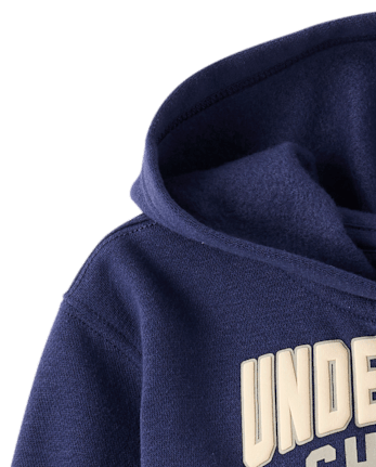 Baby And Toddler Boys Varsity Premium Fleece Zip Up Hoodie