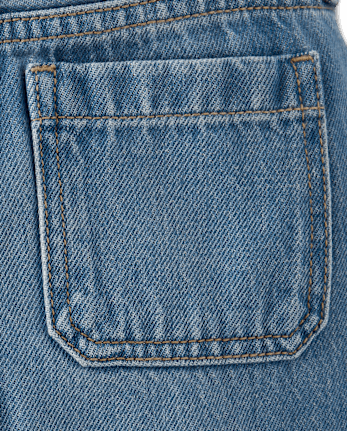 Girls Baggy Cargo Jeans