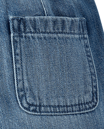 Girls Pull On Baggy Cargo Jeans