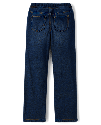 Girls French Terry Wide Leg Sweatpant Jeans