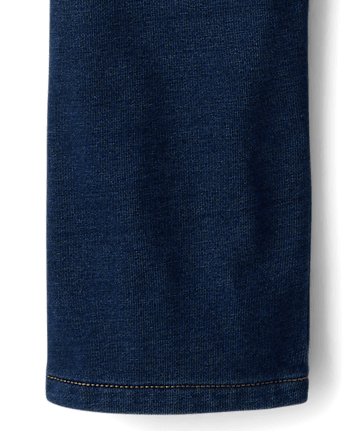 Girls French Terry Wide Leg Sweatpant Jeans
