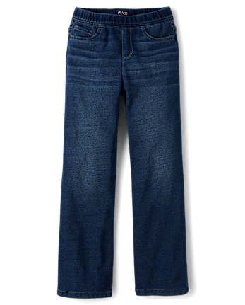 Girls French Terry Wide Leg Sweatpant Jeans