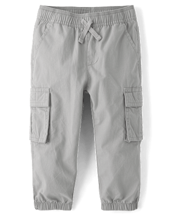 Baby And Toddler Boys Poplin Cargo Jogger Pants