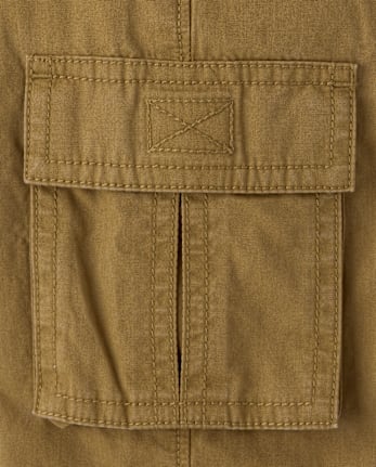 Baby And Toddler Boys Poplin Cargo Jogger Pants