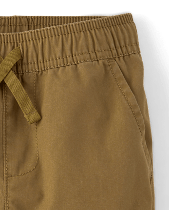 Baby And Toddler Boys Poplin Cargo Jogger Pants