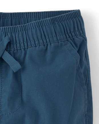 Baby And Toddler Boys Poplin Cargo Jogger Pants