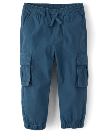 Baby And Toddler Boys Poplin Cargo Jogger Pants