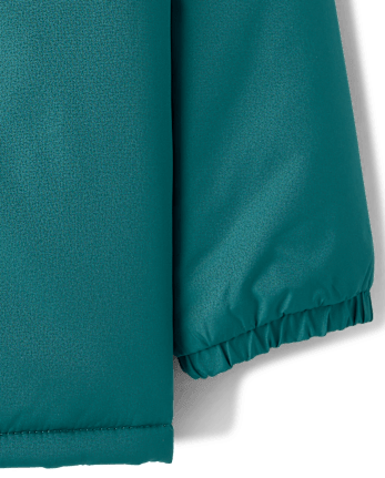 Veste à capuche à blocs de couleur pour petits garçons
