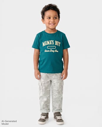 Pantalon ample camouflage pour bébés et petits garçons - ICICLE CL