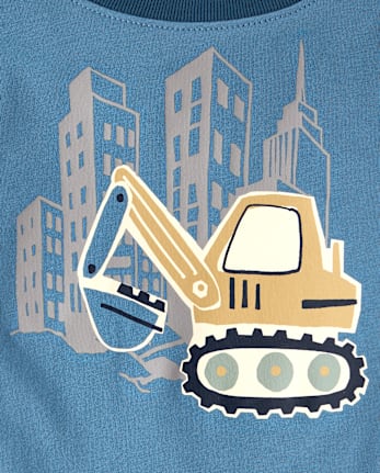 Baby And Toddler Boys Graphic Layered Top