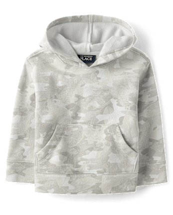 Baby And Toddler Boys Camo Premium Fleece Hoodie