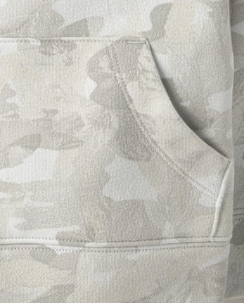 Baby And Toddler Boys Camo Premium Fleece Hoodie