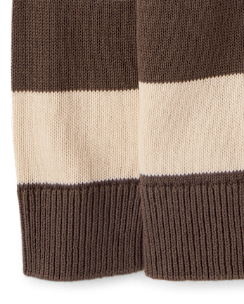 Baby And Toddler Boys Striped Rugby Sweater