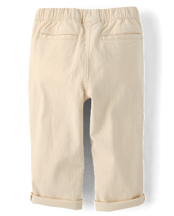 Pantalon chino à revers pour bébés et petits garçons
