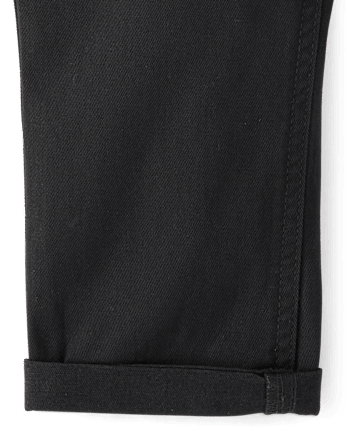 Baby And Toddler Boys Roll Cuff Pull On Chino Pants