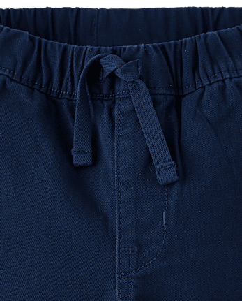 Baby And Toddler Boys Roll Cuff Pull On Chino Pants