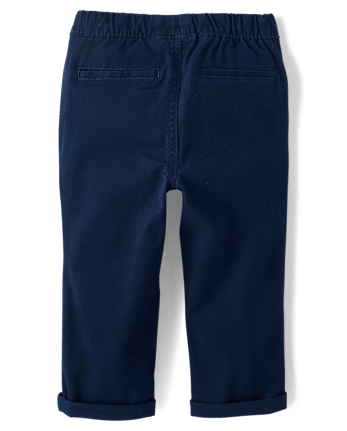 Pantalon chino à revers pour bébés et petits garçons